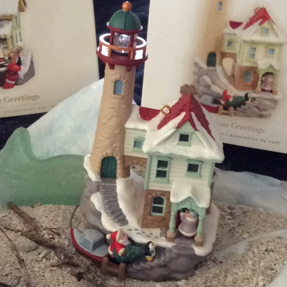 Xmas lighthouse